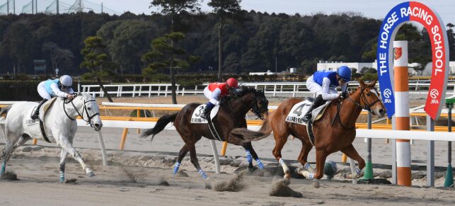 競馬学校での風景

