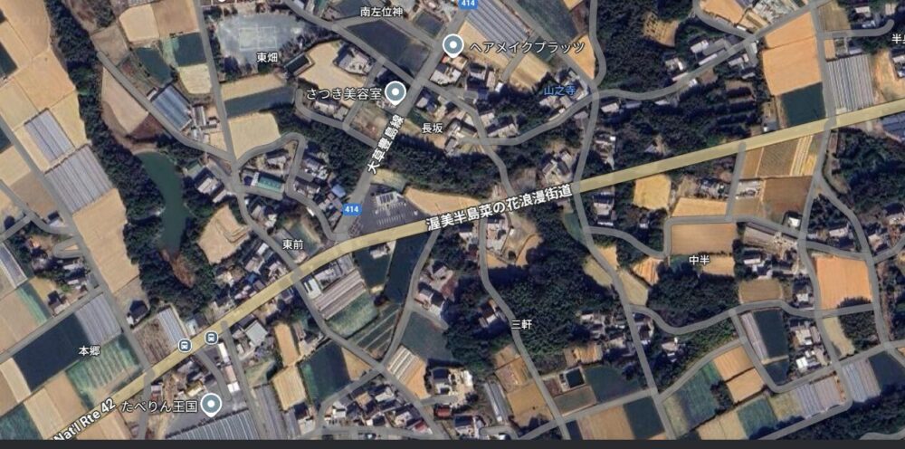 愛知県田原市大草町中半