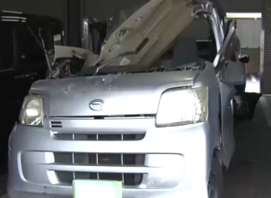 死亡した村田勇人さんが運転していた自動車