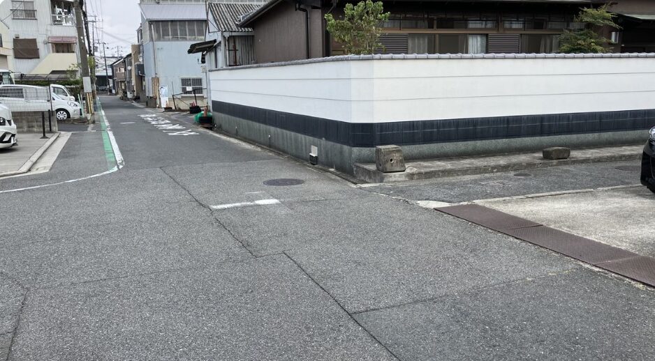 ひき逃げ事故が起きた場所