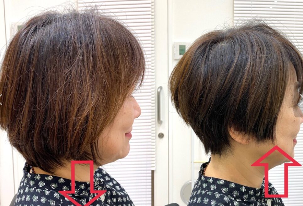 老けて見える髪型