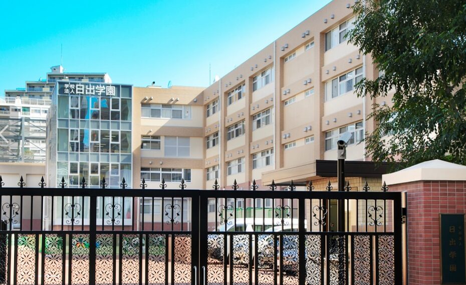 目黒日本大学高校の校舎