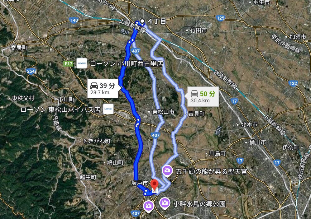 木村斗哉容疑者の自宅から若葉ナーシングホームまでの距離