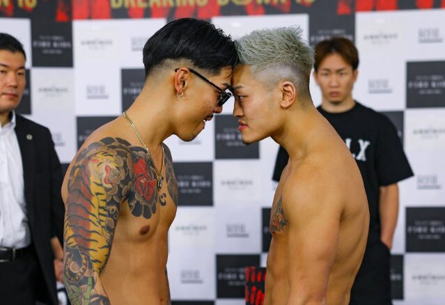 BDで江口響選手と竜選手