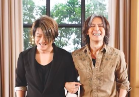 GLAYのTERUと稲葉浩志