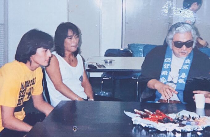 勝新太郎とB’ｚの2人