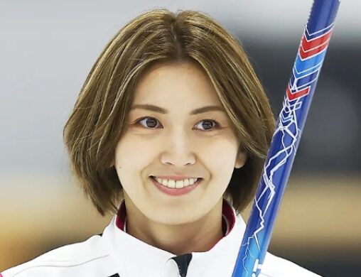 カーリングの吉村紗也香選手