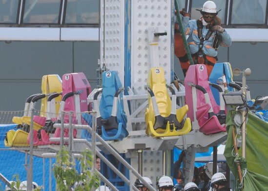 東京ドームシティで死亡事故